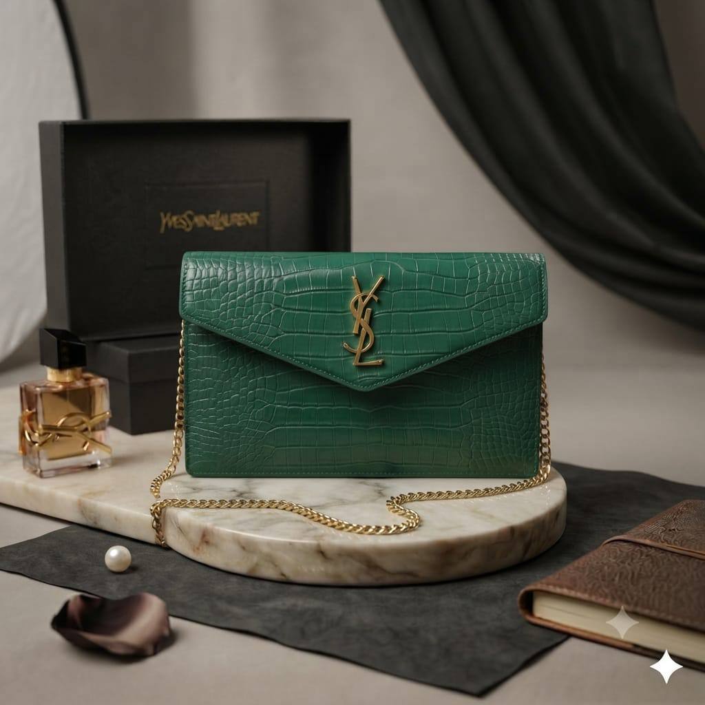 YSL  - Saint Laurent Envelope Clutch HandBag With BOX size:  17 cm

70 dhs🇦🇪🇦🇪

Zain239
♥️♥️♥️