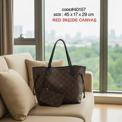 LV
NEVERFULL ᴛᴏᴛᴇʙᴀɢ
ᴡɪᴛʜ ᴢɪᴘᴘᴇʀ ᴘᴏᴜᴄʜ ᴡᴀʟʟᴇᴛ
sɪᴢᴇ : 45 cm
ᴡɪᴛʜ BOX
🎁🎁🎁

95 dhs🪙🌨️

Zain31
♥️♥️♥️