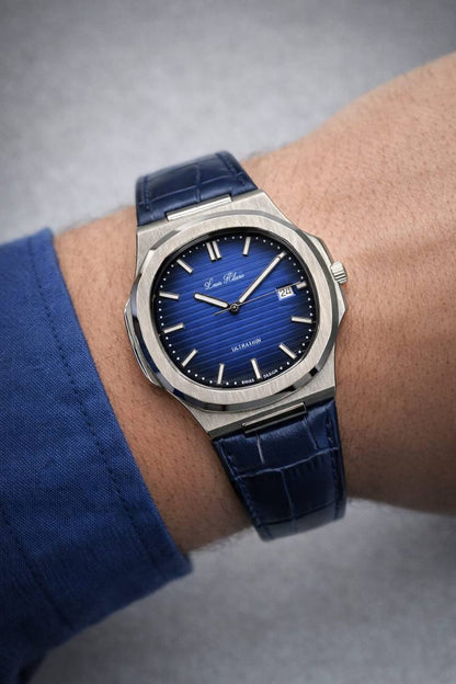Louis Hilano watch 
for men good quality 
280 dhs💓
 slim size

Zain59
♥️♥️♥️