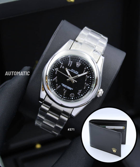 ROLEX MEN WATCH WITH WALLET AUTOMATIC 41MM

220 dhs🪙🌨️

Zain58
♥️♥️♥️