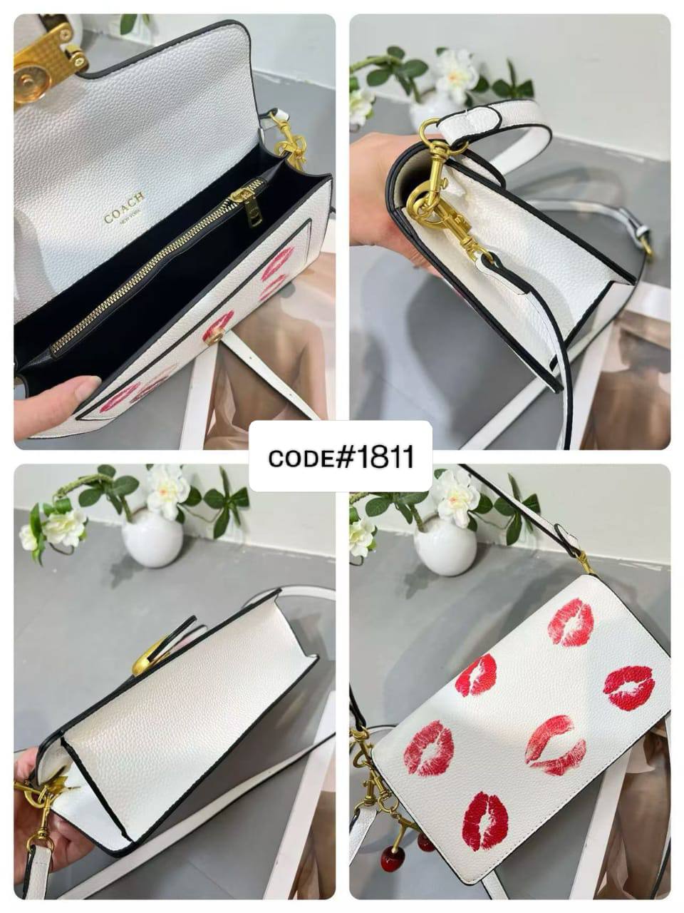 Coach ᴛᴀʙʙʏ
sʜᴏᴜʟᴅᴇʀ ʙᴀɢ
CHERRY DESIGN
ᴡɪᴛʜ ʟᴏɴɢ ʙᴇʟᴛ sᴛʀᴀᴘ
sɪᴢᴇ : 26 cm
ᴡɪᴛʜ BOX
🎁🎁🎁

75 dhs🪙💕

Zain31
♥️♥️♥️