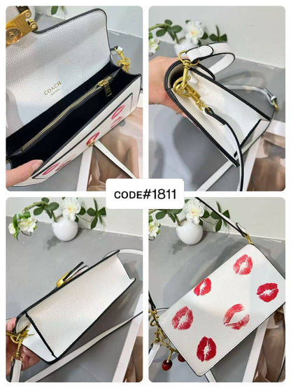 Coach ᴛᴀʙʙʏ
sʜᴏᴜʟᴅᴇʀ ʙᴀɢ
CHERRY DESIGN
ᴡɪᴛʜ ʟᴏɴɢ ʙᴇʟᴛ sᴛʀᴀᴘ
sɪᴢᴇ : 26 cm
ᴡɪᴛʜ BOX
🎁🎁🎁

75 dhs🪙💕

Zain31
♥️♥️♥️