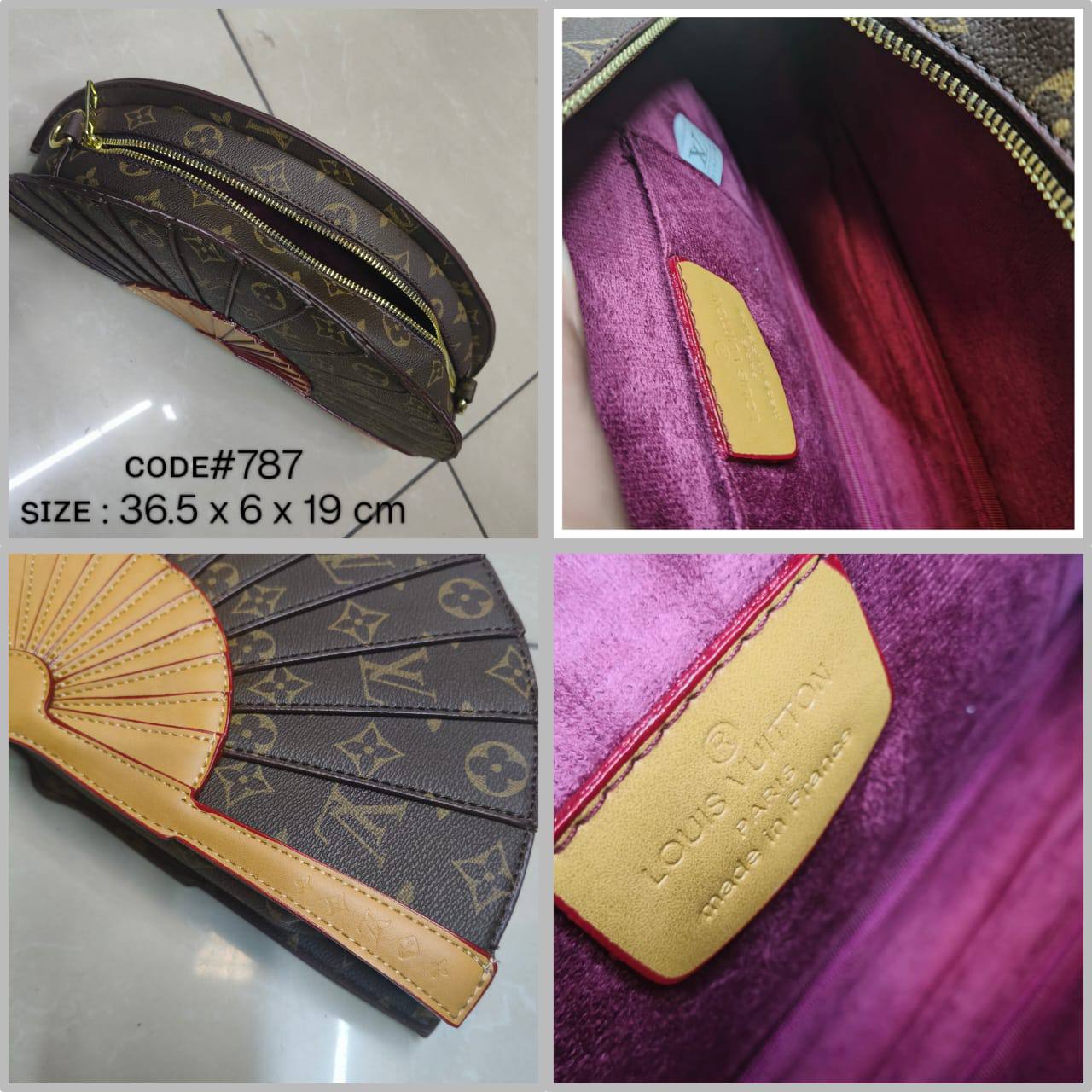 LV
LV- FAN ʜᴀɴᴅ ᴄᴀʀʀʏ ʙᴀɢ
ᴡɪᴛʜ ʟᴏɴɢ ʙᴇʟᴛ sᴛʀᴀᴘ
ɢᴏʟᴅ ʜᴀʀᴅᴡᴀʀᴇ
ɪɴsɪᴅᴇ ɢᴀᴍᴏsᴀ ᴍᴀᴛᴇʀɪᴀʟ
sɪᴢᴇ : 36.5 cm
ᴡɪᴛʜ BOX
🎁🎁🎁

95 dhs❣️

Zain31
♥️♥️♥️