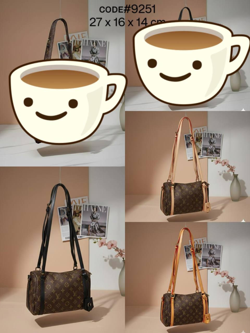 LV ᴇxᴘʀᴇss
ᴘᴍ ʜᴀɴᴅʙᴀɢ / sʜᴏᴜʟᴅᴇʀ ʙᴀɢ
ᴍᴏɴᴏɢʀᴀᴍ ᴄᴀɴᴠᴀs ᴍᴀᴛᴇʀɪᴀʟ
sɪᴢᴇ : 27 cm

70 dhs✅

Zain31
♥️♥️♥️