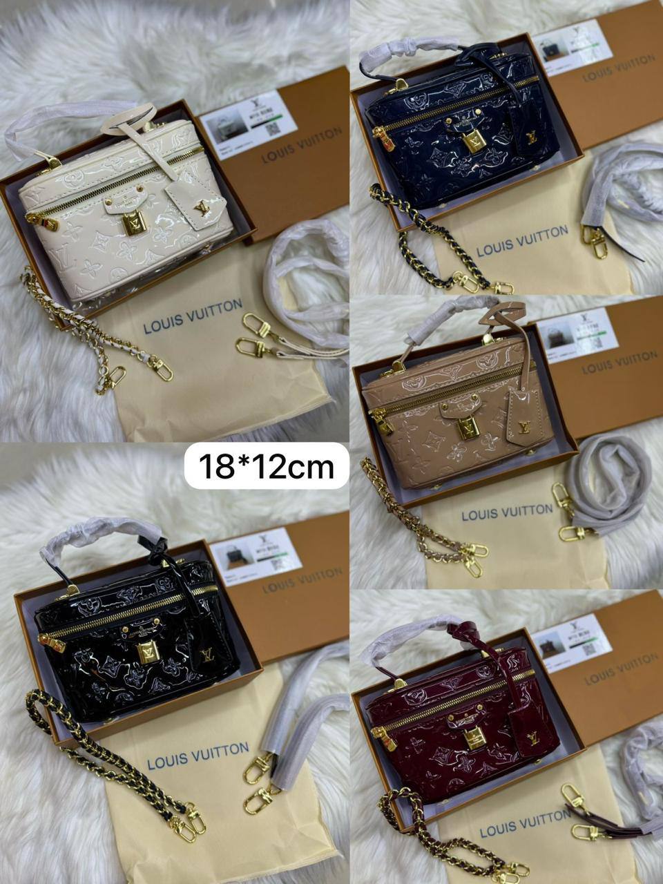 🌟 LV Vanity
1️⃣ First quality +🎁
Size :  18 * 12 cm
80 dhs❤️
with box🎁

Zain115
♥️♥️♥️