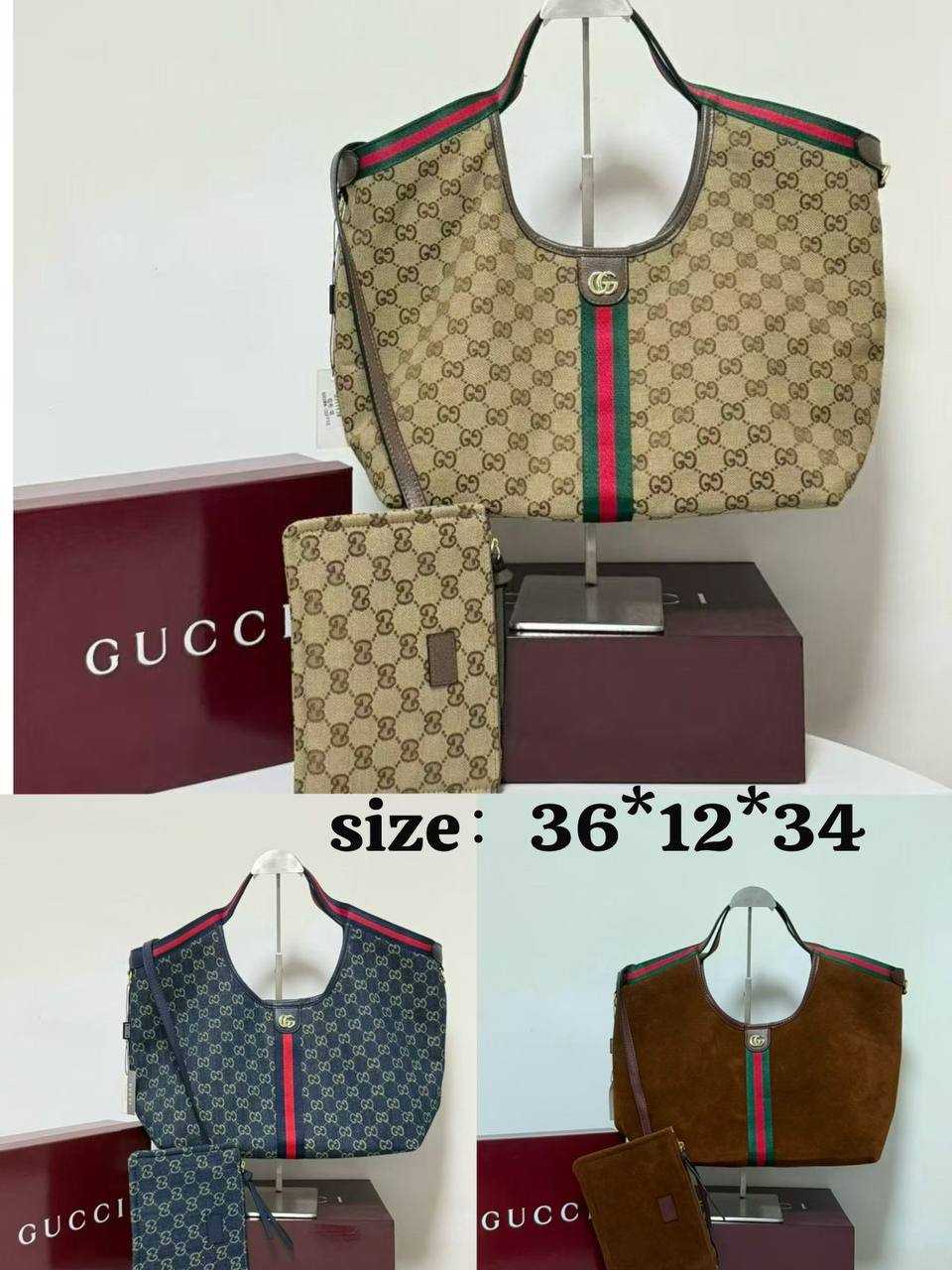 New Came Gucci Bags

120 dhs🪙🌺 size36×12×34
110 dhs🪙🌺 size 23×13×18 
with box
🎁🎁🎁

105 dhs🪙🌺 size20×13×13 
with box
🎁🎁🎁

Zain07
♥️♥️♥️