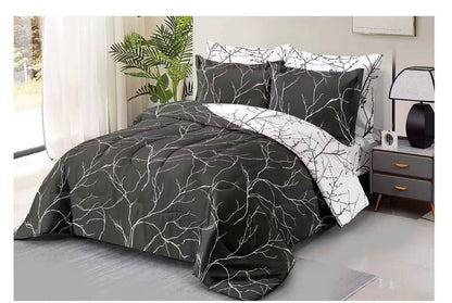 New collection 🌹🌹🌹
Give you best life 💥💥💥
Comfort set 
King size comfort 6pcs set 
1 comfort 
1 bedsheets 
4 pillowcases 
6pcs set
115 dhs🪙💚

Zain99