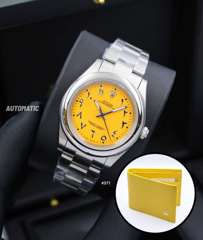 ROLEX MEN WATCH WITH WALLET AUTOMATIC 41MM

220 dhs🪙🌨️

Zain58
♥️♥️♥️