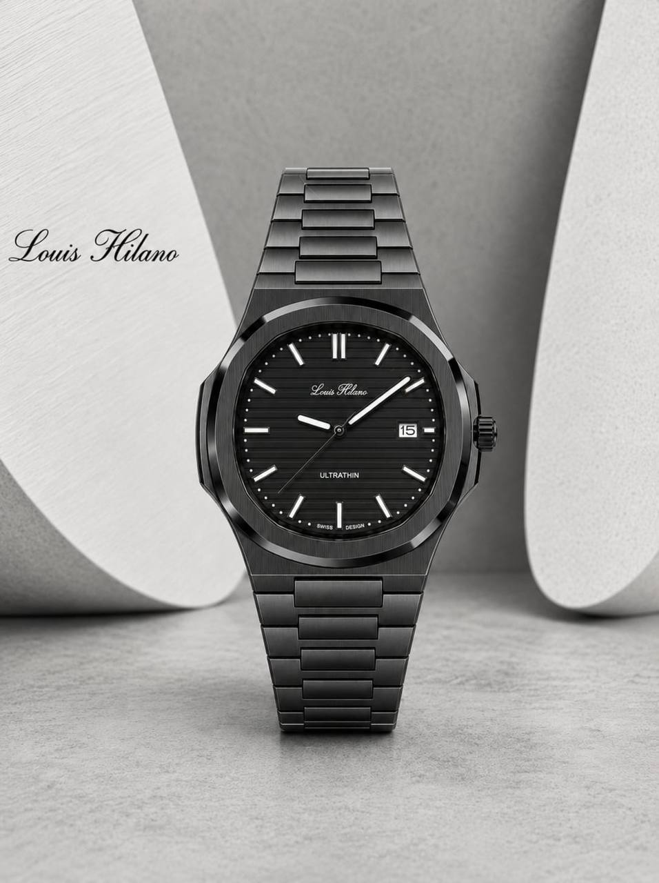 Louis Hilano watch for men good quality 
280 dhs✅ 
( ULTRATHIN SLIM size)

Zain59
♥️♥️♥️
