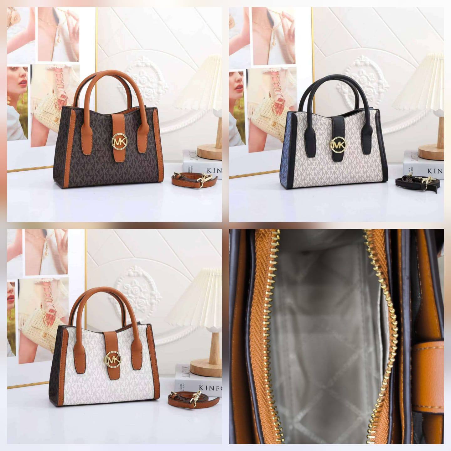 MK
Top Handle Cross Bag
With Long Belt strap
Without BOX
Size : 24 cm

100 dhs🇦🇪🇦🇪

Zain239
♥️♥️♥️