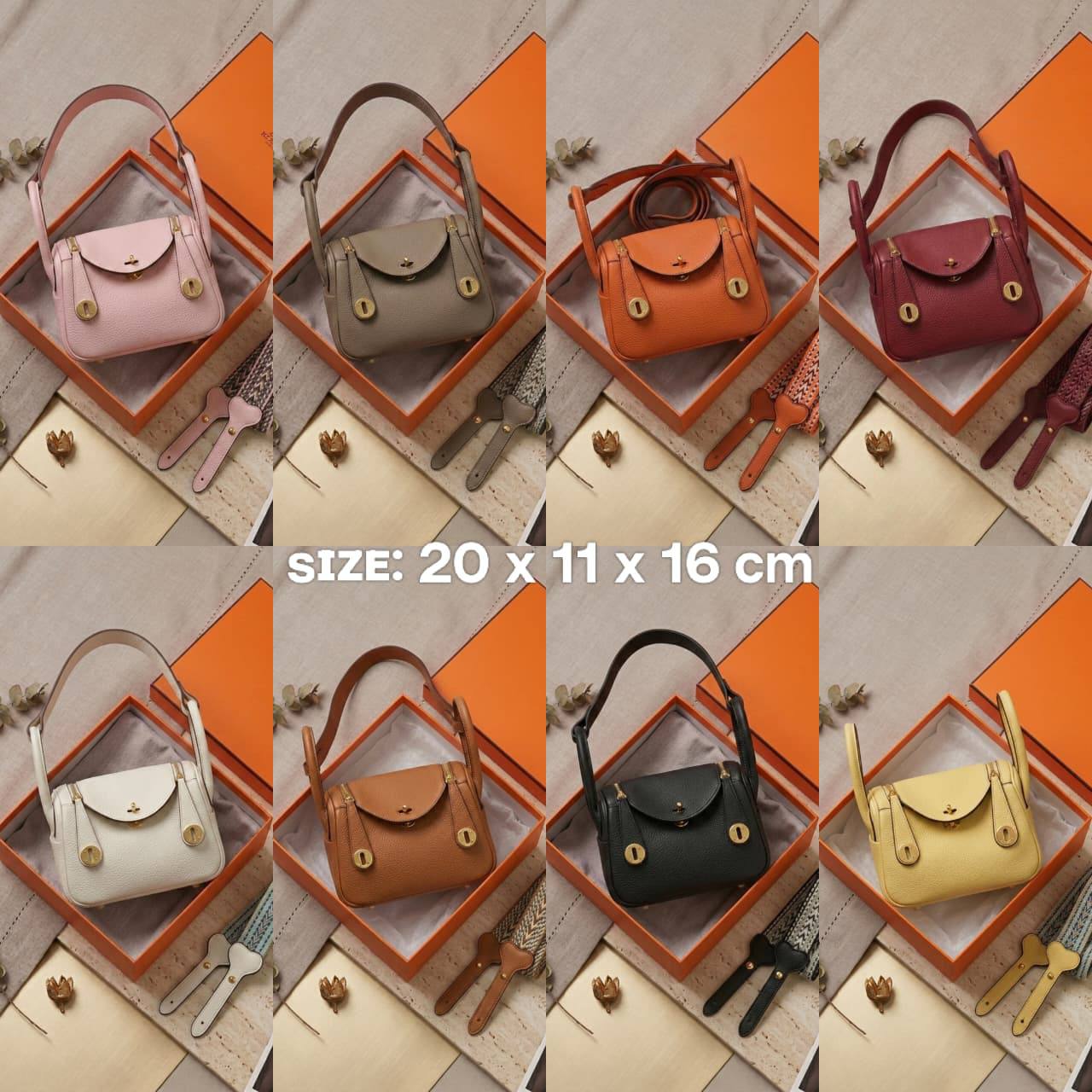 Hermes ʟɪɴᴅʏ ʙᴀɢ
sɪɢɴᴀᴛᴜʀᴇ ʜᴀɴᴅʟᴇs ᴀɴᴅ
ᴄᴏɴᴛʀᴀsᴛɪɴɢ  sʜᴏᴜʟᴅᴇʀ sᴛʀᴀᴘ
sᴏғᴛ ᴛᴏɢᴏ ʟᴇᴀᴛʜᴇʀ
ɢʀᴀɪɴᴇᴅ ᴛᴇxᴛᴜʀᴇ ᴍᴀᴛᴇʀɪᴀʟ
ɢᴏʟᴅ ʜᴀʀᴅᴡᴀʀᴇ
sɪᴢᴇ : 20 cm
ᴡɪᴛʜ BOX
🎁🎁🎁

120 dhs✅

Zain31
♥️♥️♥️