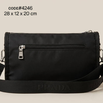 Prada ᴄʀᴏssʙᴀɢ
ʀᴇ- ɴʏʟᴏɴ sᴀғғɪᴀɴᴏ ʟᴇᴀᴛʜᴇʀ
ᴅᴇᴛᴀᴄʜᴀʙʟᴇ ᴘᴏᴜᴄʜ
ᴀᴅᴊᴜsᴛᴀʙʟᴇ sᴛʀᴀᴘ
sɪᴢᴇ 28 cm

75 dhs🇦🇪🇦🇪

Zain31
♥️♥️♥️