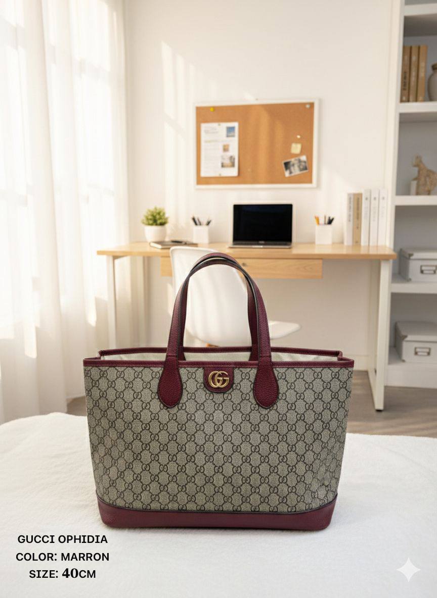Gucci ᴏᴘʜɪᴅɪᴀ ᴛᴏᴛᴇ ʙᴀɢ
sʜᴏᴜʟᴅᴇʀ/ ʜᴀɴᴅʙᴀɢ
ʟᴇᴀᴛʜᴇʀ
sɪᴢᴇ: 𝟒𝟎ᴄᴍ
100 dhs✅

Zain56
♥️♥️♥️