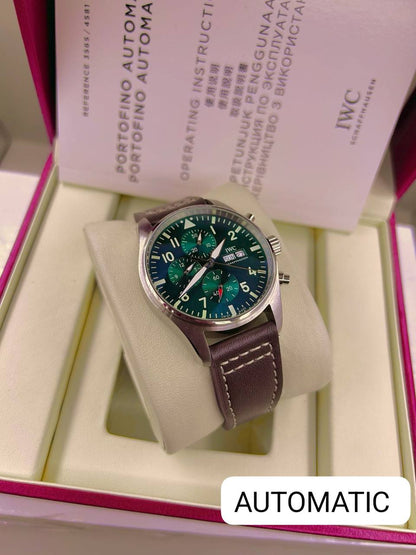 IWC WATCH MEN ⌚️
*AUTOMATIC*
450 dhs💓
*Good quality*

Zain29
♥️♥️♥️