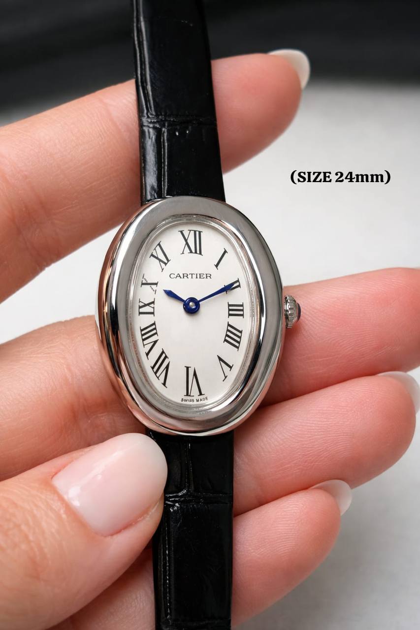 Cartier 
watch for ladies 
good quality
350 dhs💓
 (size 24mm)

Zain59
♥️♥️♥️
