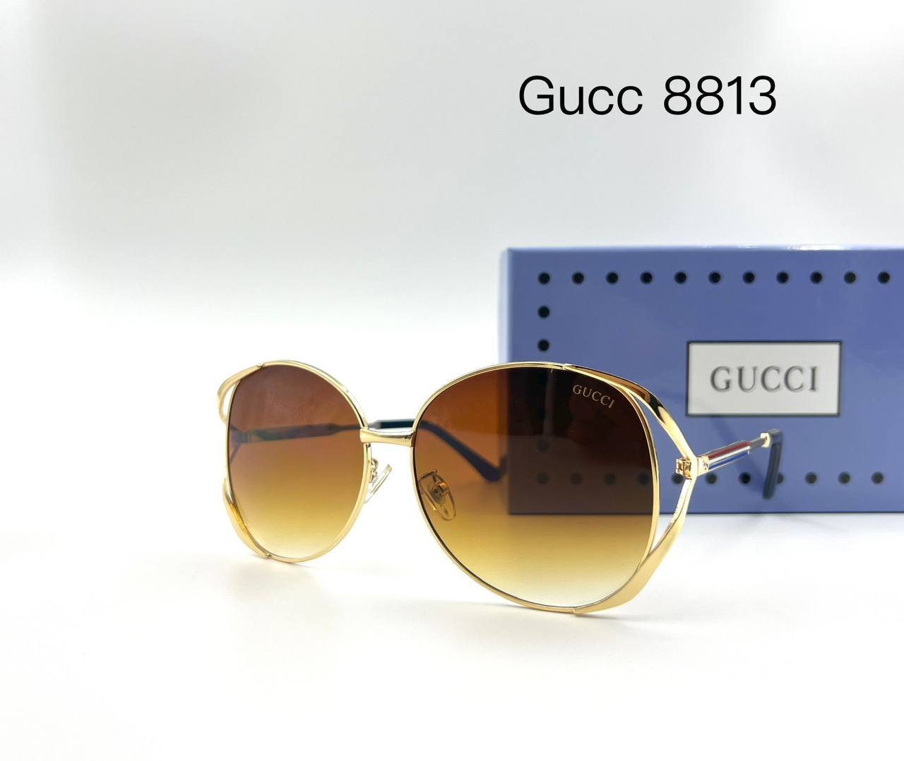 Gucci 💥
Sunglasses 🕶️ 
Good quality 💯 
Master box 🗃️ 
50 dhs💓

Zain273
♥️♥️♥️