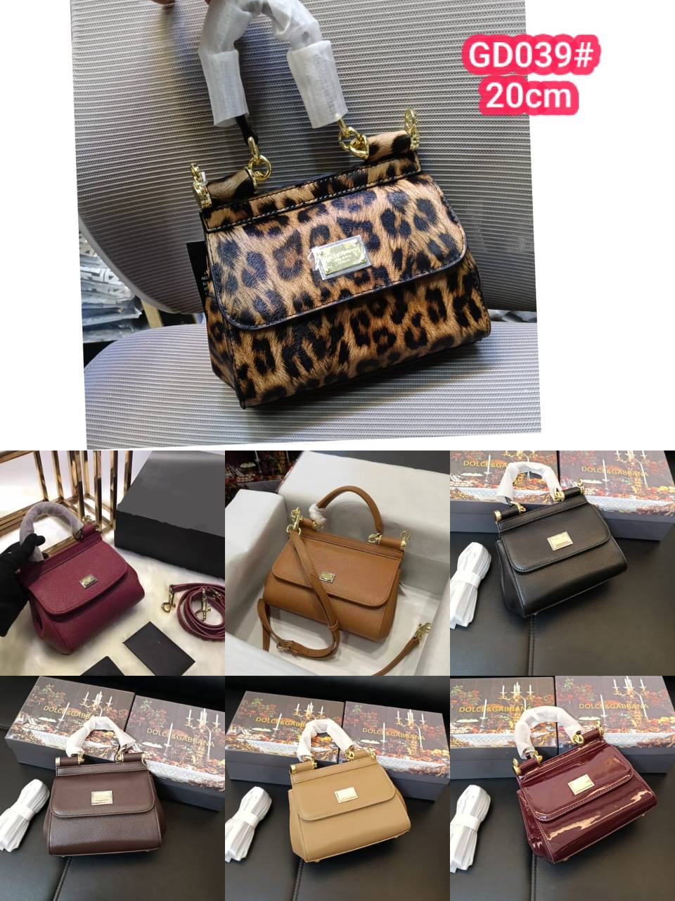 D&G
105 dhs✅
with box
size 20cm

Zain26
♥️♥️♥️