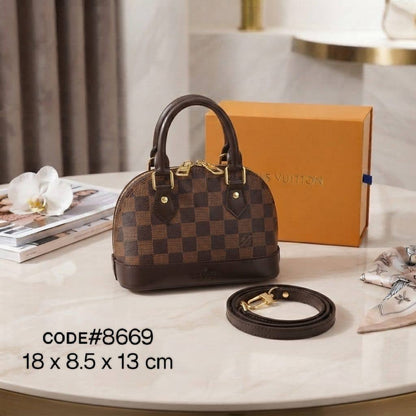 LV
ᴍɪɴɪ ᴀʟᴍᴀ ᴛᴏᴘ ʜᴀɴᴅʟᴇ
ᴡɪᴛʜ ʙᴇʟᴛ sᴛʀᴀᴘ
ɢᴏʟᴅ ʜᴀʀᴅᴡᴀʀᴇ
sɪᴢᴇ : 18 cm
ᴡɪᴛʜ BOX

75 dhs✅

Zain31
♥️♥️♥️