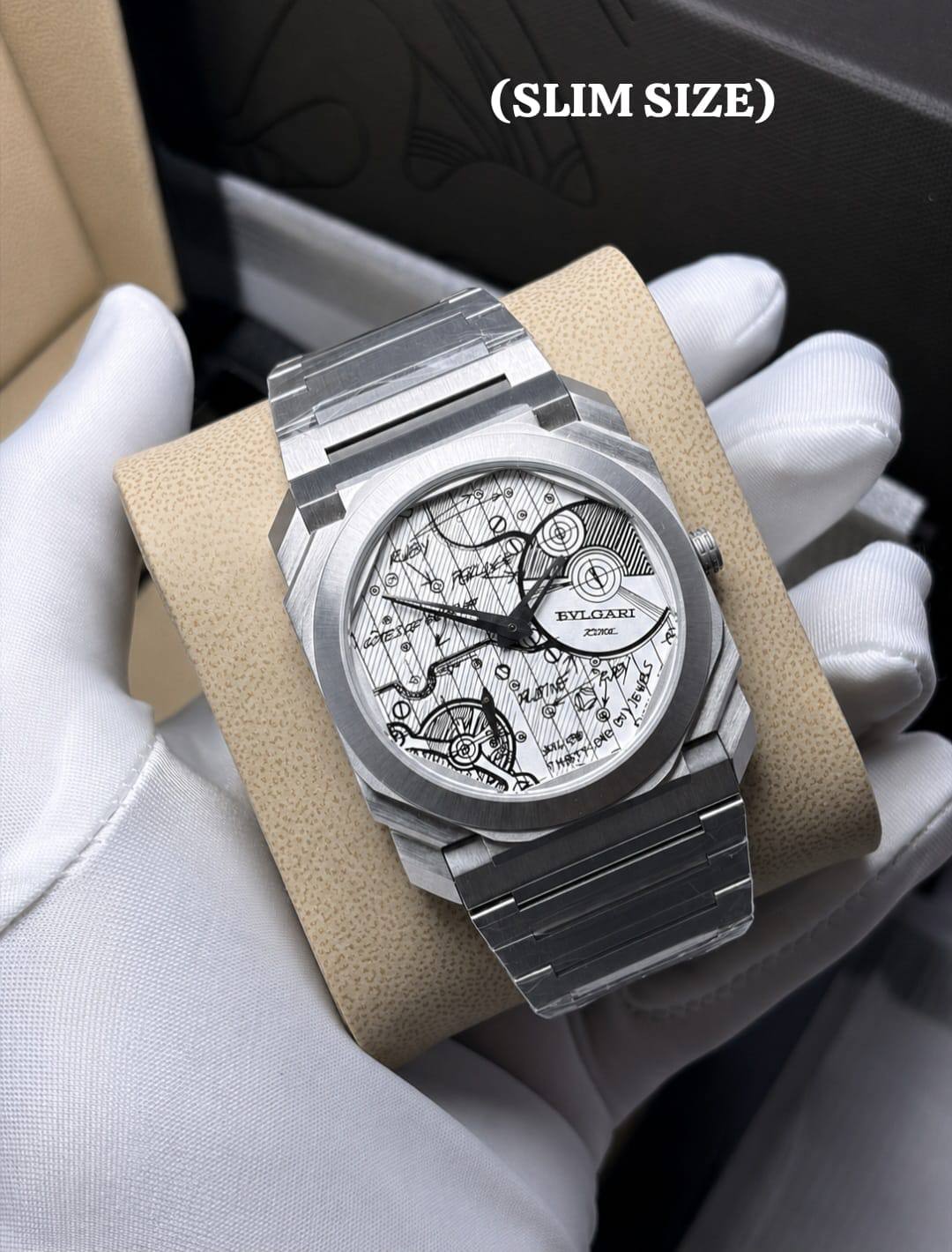 Bvlgari
 super slim watch for men good quality 
350 dhs🇦🇪🇦🇪

Zain59
♥️♥️♥️