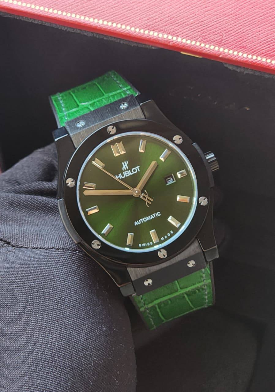 Hublot watch for men 
good quality automatic 
210 dhs💓

Zain59
♥️♥️♥️