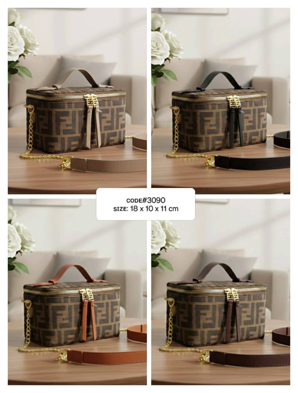 FENDI ᴠᴀɴɪᴛʏ ʙᴀɢ
ᴛᴏᴘ ʜᴀɴᴅʟᴇ ʙᴀɢ
ᴄᴀɴᴠᴀs ᴍᴀᴛᴇʀɪᴀʟ
ɢᴏʟᴅ ʜᴀʀᴅᴡᴀʀᴇ
ᴡɪᴛʜ ᴄʜᴀɪɴ ʙᴇʟᴛ sᴛʀᴀᴘ
sɪᴢᴇ : 18 cm
ᴡɪᴛʜ BOX
🎁🎁🎁

70 dhs❣️

Zain31
♥️♥️♥️