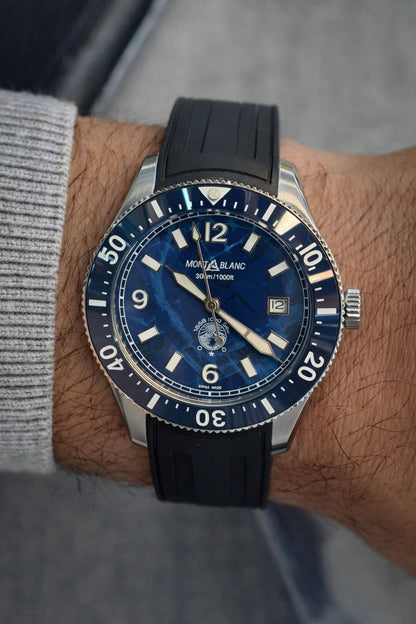 Mont Blanc watch for men 
good quality automatic 
280 dhs🗽

Zain59
♥️♥️♥️