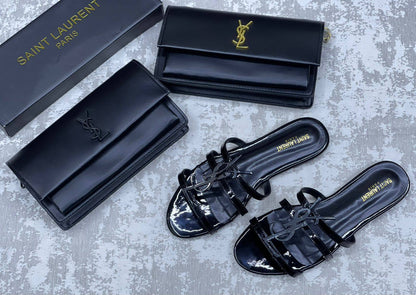 YSL
Bag&shoes.   Set. 

150 dhs🗽
Size 36 to 41

Zain175
♥️♥️♥️