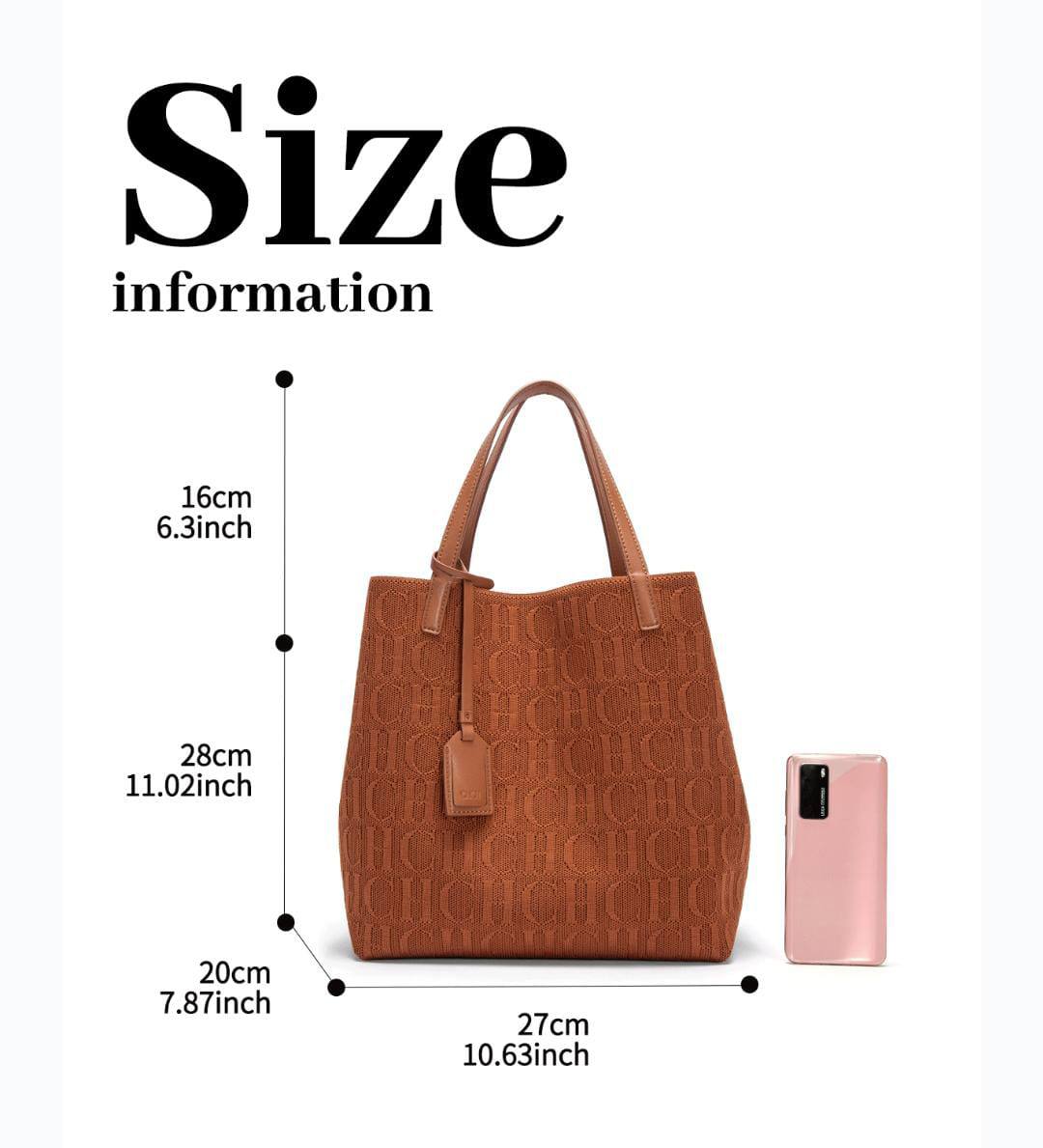 CH
155 dhs❣️
size:26*25.5*20
2in1
Made of knitted fabric
Very beautiful

Zain07
♥️♥️♥️