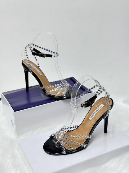 Aquazzura 
𝟗𝗖𝗠

💯high quality
Size=𝟯𝟲-𝟯𝟳-𝟯𝟴-𝟯𝟵-𝟰𝟬-𝟰𝟭
125 dhs💓

Zain86
♥️♥️♥️