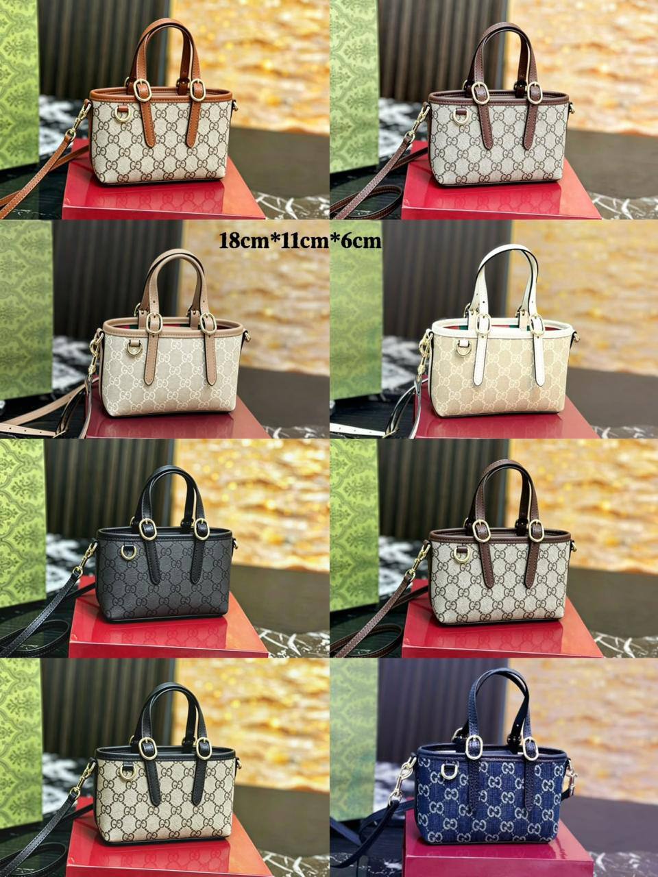 GUCCI 
 HIGH QUALITY 
MINI SIZE 
WITH BOX 
110 dhs💓

Zain17
♥️♥️♥️