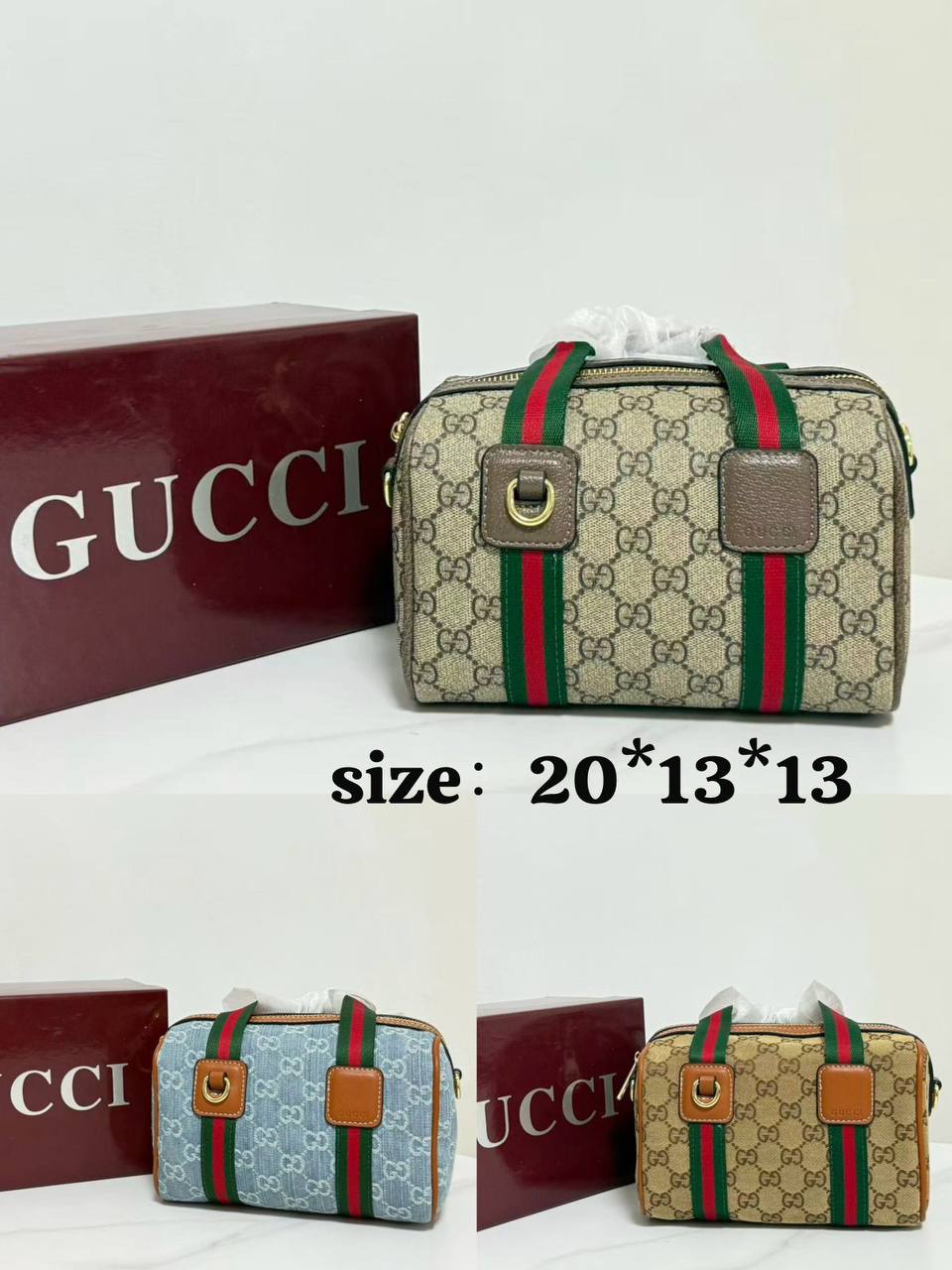 New Came Gucci Bags

120 dhs🪙🌺 size36×12×34
110 dhs🪙🌺 size 23×13×18 
with box
🎁🎁🎁

105 dhs🪙🌺 size20×13×13 
with box
🎁🎁🎁

Zain07
♥️♥️♥️