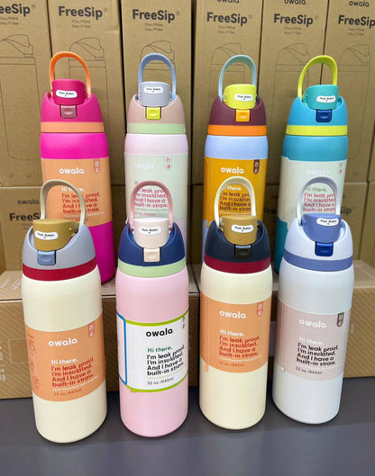OWALA WATER Bottle 
65 dhs🇦🇪
   32 oz & 24 oz  😍

Zain88
♥️♥️♥️
