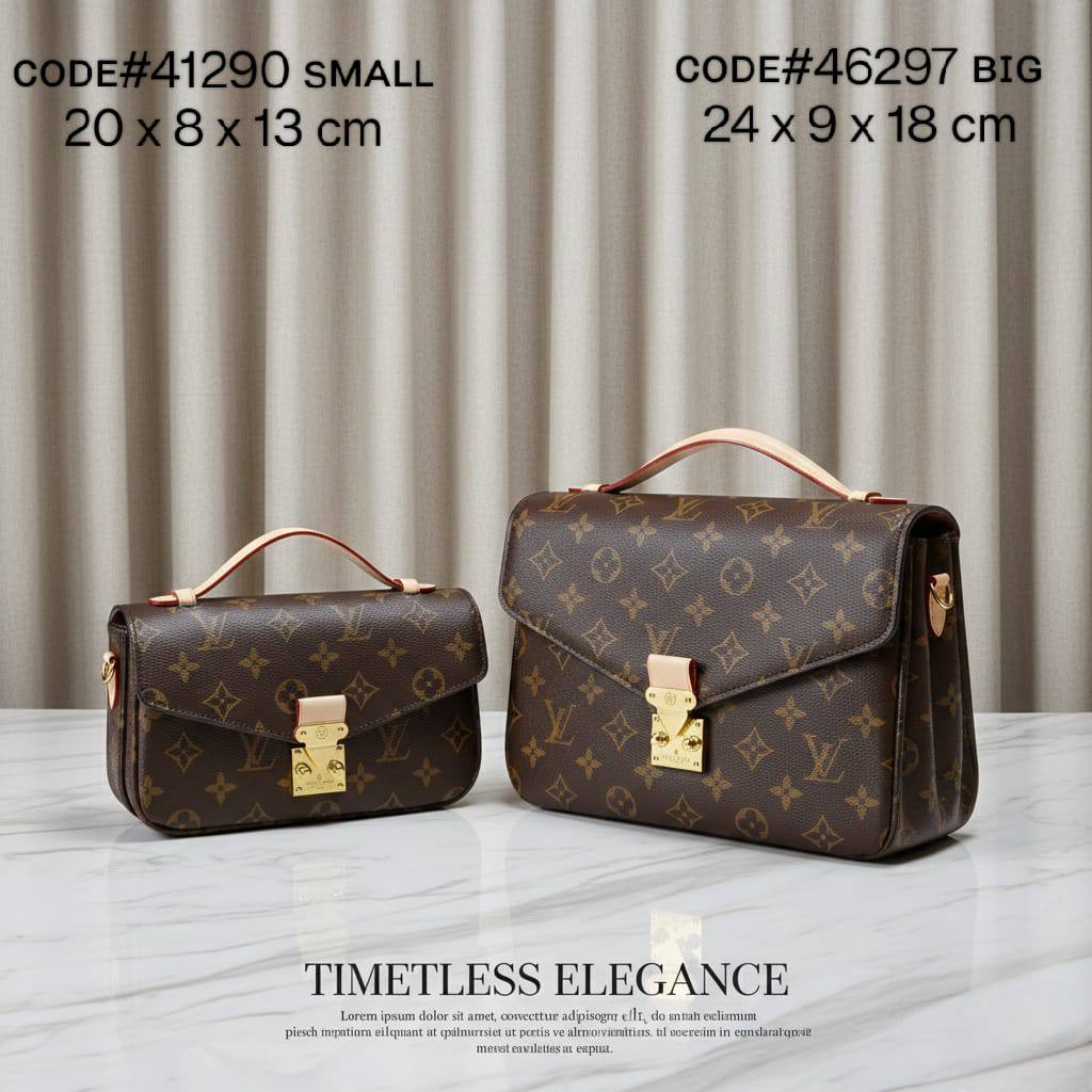 LV
ᴘᴏᴄʜᴇᴛᴛᴇ METIS ʙᴀɢ
ɴᴀᴛᴜʀᴀʟ ᴄᴏᴡʜɪᴅᴇ ʟᴇᴀᴛʜᴇʀ ᴛʀɪᴍ
ᴛʜʀᴇᴇ ᴄᴏᴍᴘᴀʀᴛᴍᴇɴᴛ
ɢᴏʟᴅ-ᴄᴏʟᴏʀ ʜᴀʀᴅᴡᴀʀᴇ
ᴡɪᴛʜ BOX
🎁🎁🎁

 *BIG sɪᴢᴇ ᴘʀɪᴄᴇ : 90 ᴅʜs* 

 *SMALL sɪᴢᴇ ᴘʀɪᴄᴇ : 80 ᴅʜs* 

Zain31
♥️♥️♥️