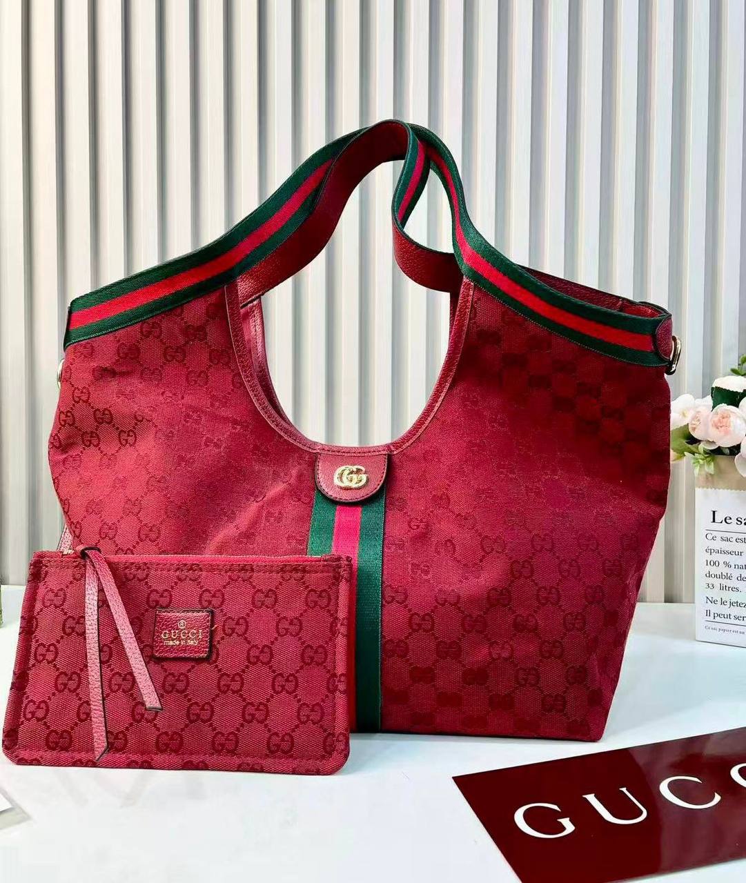 GUCCI 
NEW CAME GOOD QUALITY 
115 dhs🇦🇪

Zain39
♥️♥️♥️