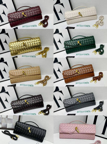 Bottega
105 dhs❣️

with box
🎁🎁🎁

size 30×4×13cm

Zain42
♥️♥️♥️