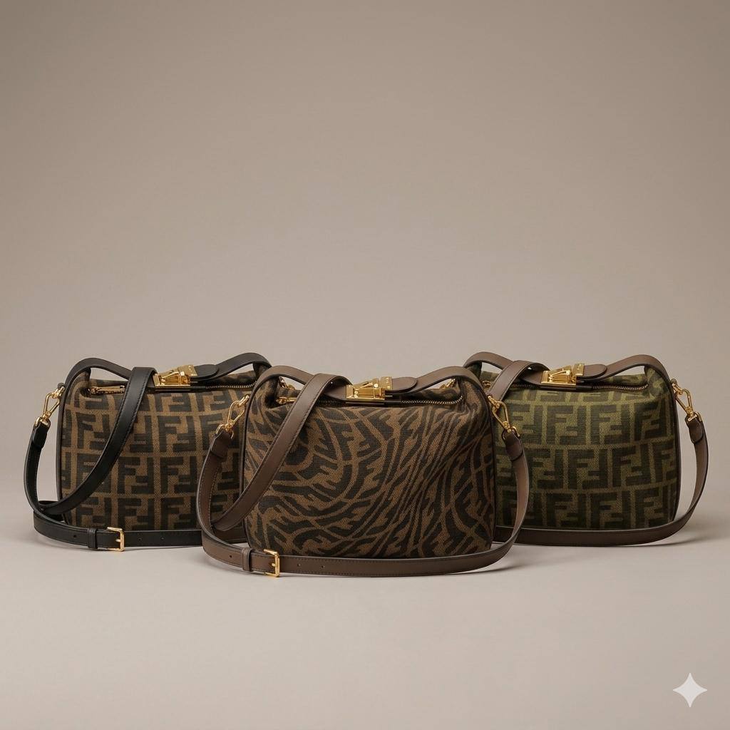 FENDI Zucca Vanity
Top Handle Cross bag
Jacquard FF Canvas material
Gold Hardware
With long Belt strap
With BOX
Size: 22cm

80 dhs🇦🇪🇦🇪

Zain239
♥️♥️♥️