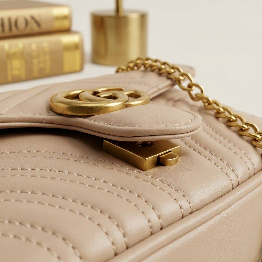 GUCCI  ɢɢ ᴍᴀʀᴍᴏɴᴛ
ғʟᴀᴘ ʟᴏᴄᴋ ʙᴏᴛᴛᴏɴ ʙᴀɢ
ᴍᴀᴛᴇʟᴀssᴇ́ ᴄʜᴇᴠʀᴏɴ ʟᴇᴀᴛʜᴇʀ
ɢᴏʟᴅ ᴄʜᴀɪɴ ʙᴇʟᴛ sᴛʀᴀᴘ
sɪᴢᴇ : 22 cm
ᴡɪᴛʜ BOX

75 dhs✅

Zain31
♥️♥️♥️