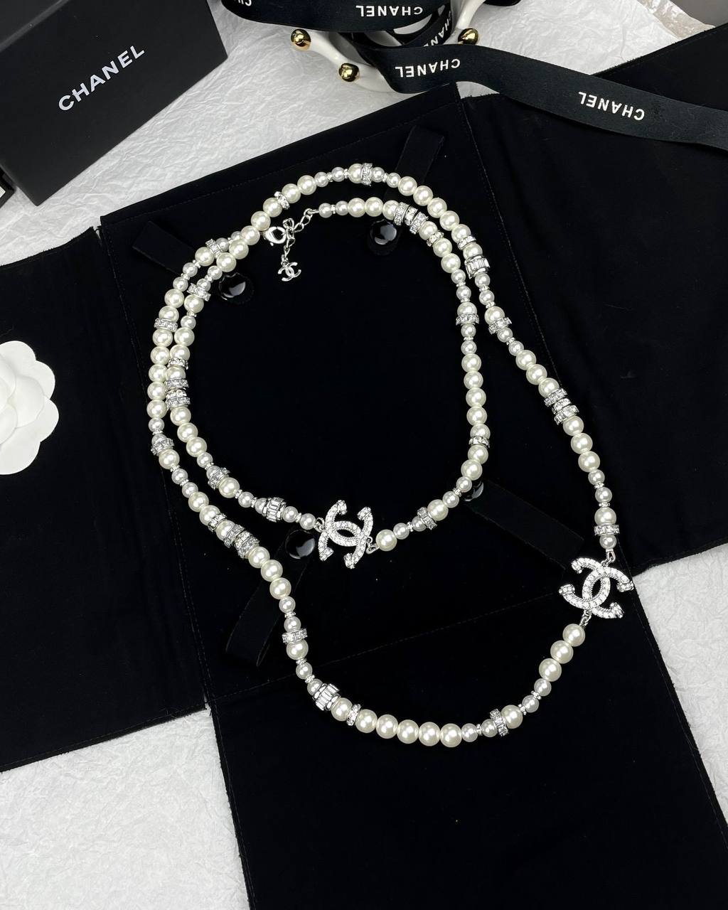 MASTER 
NECKLACE
CHANEL ✨💫
180 DHS👑
WITH MASTER BOX 🎁

250 DHS👑

Zain89
♥️♥️♥️