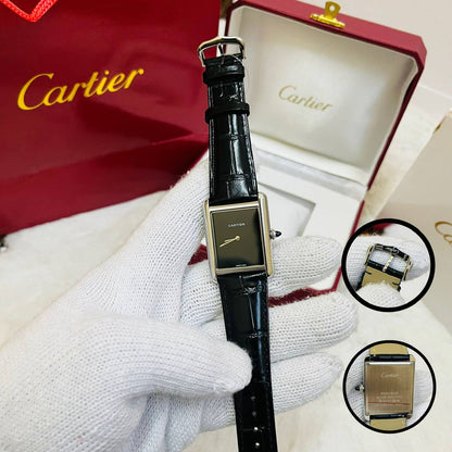 Cartier tank
220 dhs🪙💕
*Battery*
*Good quality*

Zain29
♥️♥️♥️
