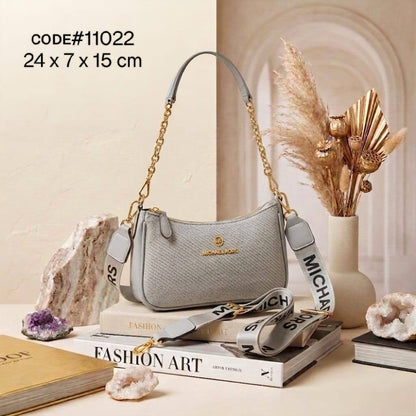 MK
ᴊᴇᴛ sᴇᴛ ᴄʜᴀʀᴍ
sʜᴏᴜʟᴅᴇʀ ʙᴀɢ
ᴡɪᴛʜ ʟᴏɴɢ ʙᴇʟᴛ sᴛʀᴀᴘ
   • MK PATTERN
   • PLAIN LEATHER 
ɢᴏʟᴅ ʜᴀʀᴅᴡᴀʀᴇ
sɪᴢᴇ : 26 cm

70 dhs🇦🇪🇦🇪

Zain31
♥️♥️♥️