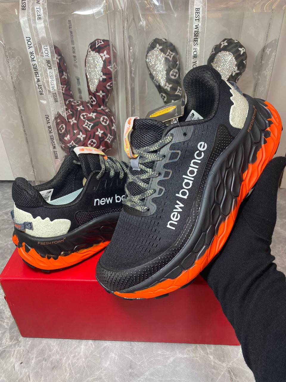 NEW BALANCE NB FRESH FOAM TRAIL MORE V3 'BLACK ORANGE ' 🖤
36-45 AVAILABLE 🤩
260 dhs🪙

Zain242
♥️♥️♥️