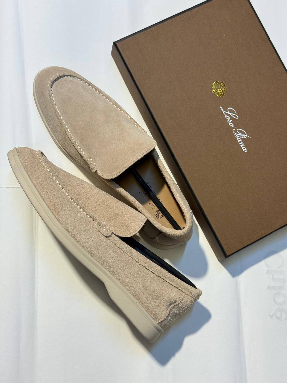 MEN 
LORO PIANA SHOES 
GOOD QUALITY 
130 dhs🪙🖤
Size 40 to 45

Zain40
♥️♥️♥️
