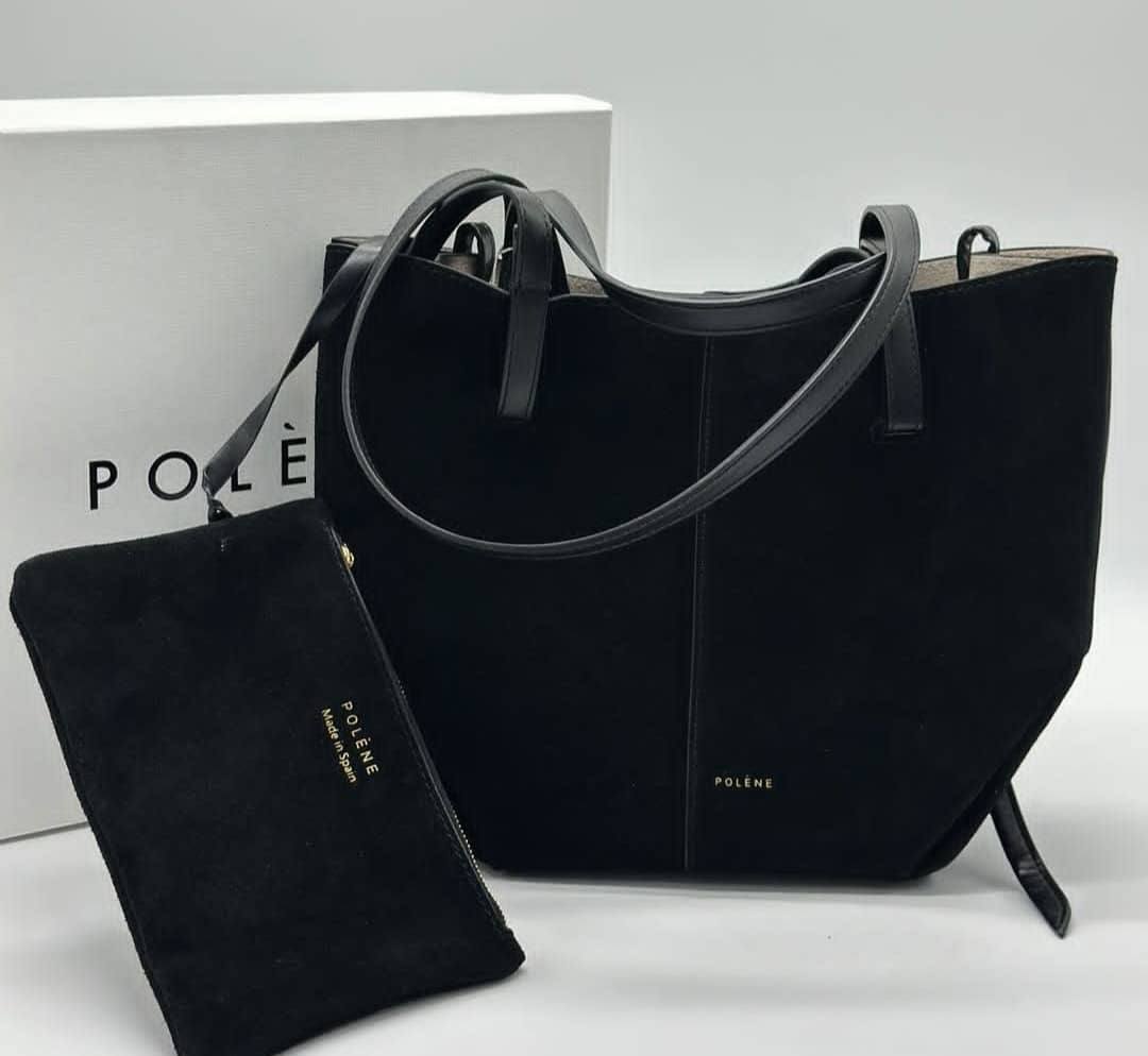 POLENE 

Cyme  Hand bag

High quality 

32×38×10cm 
190 dhs❣️

Zain95
♥️♥️♥️