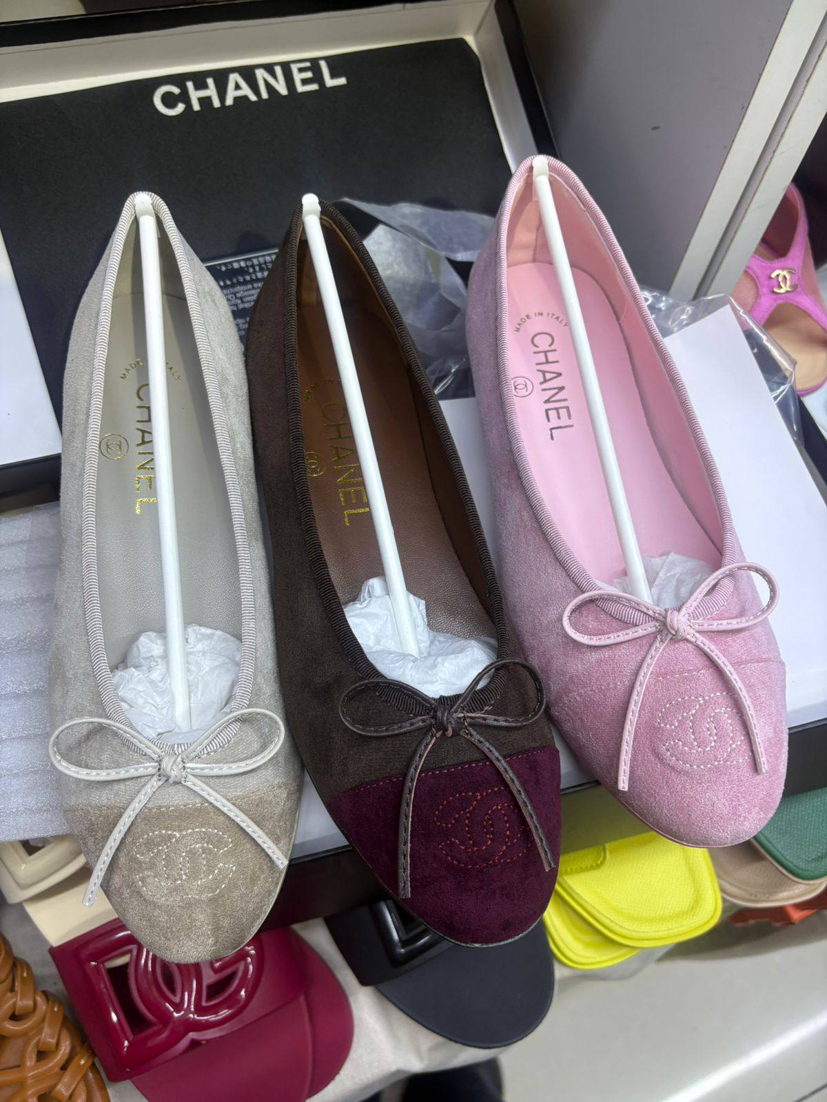 Chanel
Size 36-41
130 dhs🪙🌨️

Zain145
♥️♥️♥️
