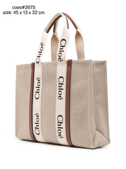CHLOE ᴛᴏᴛᴇʙᴀɢ
ᴏɴ ᴛʜᴇ ɢᴏ sʜᴏᴜʟᴅᴇʀ ʙᴀɢ
ᴄᴀɴᴠᴀs ᴍᴀᴛᴇʀɪᴀʟ
sɪᴢᴇ : 45 cm ( ʟᴀʀɢᴇ )

75 dhs🪙💕

Zain31
♥️♥️♥️