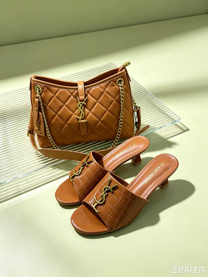 YSL

Bag and shoes full set
190 dhs🇦🇪🇦🇪

Siliper size 36…41
Bag size 27cm💃💃💃

Zain161
♥️♥️♥️