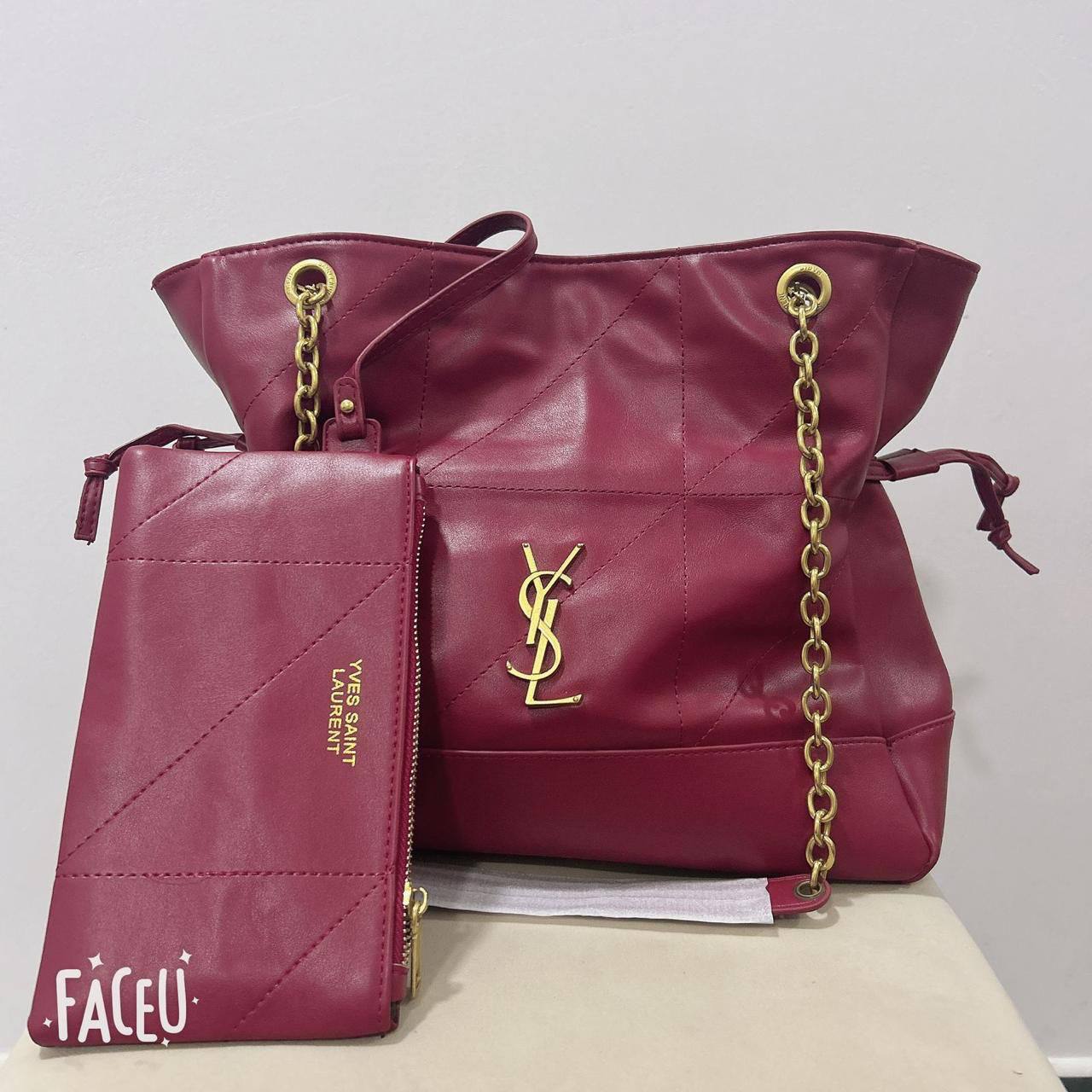 YSL
34* 28 * 11  cm
80 dhs✅

Zain17
♥️♥️♥️