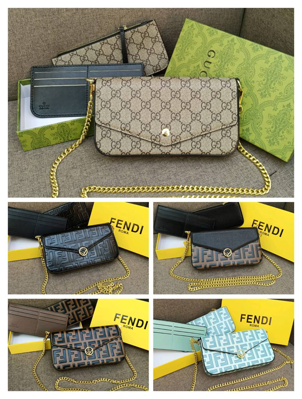 Gucci - Fendi
90 dhs🇦🇪🇦🇪
with box

Zain26
♥️♥️♥️