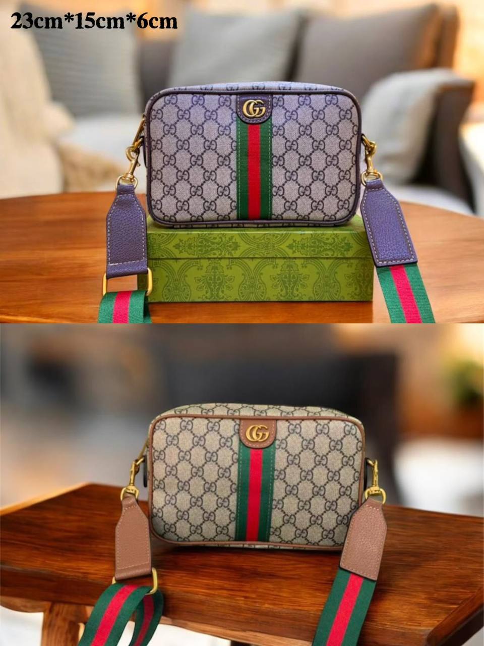 GUCCI 
GOOD QUALITY 
WITH BOX 
🎁🎁🎁

90 dhs✅

Zain295
♥️♥️♥️