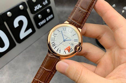 Cartier watch for men 
good quality  automatic 
260 dhs🪙💕

Zain59
♥️♥️♥️
